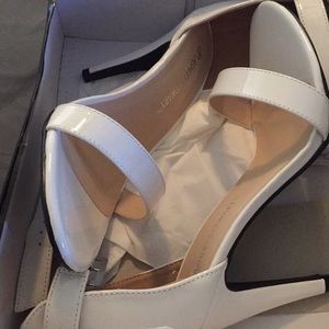 Never worn heeled sandals from Ashley Stewart